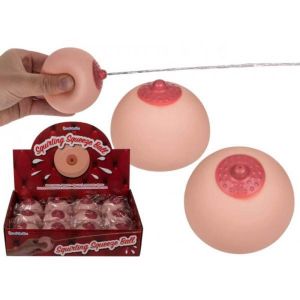 Out of the blue Plastic Squirt Bosom Ball 