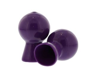 Nmc Nipple Sucker Pair in Shiny Purple 